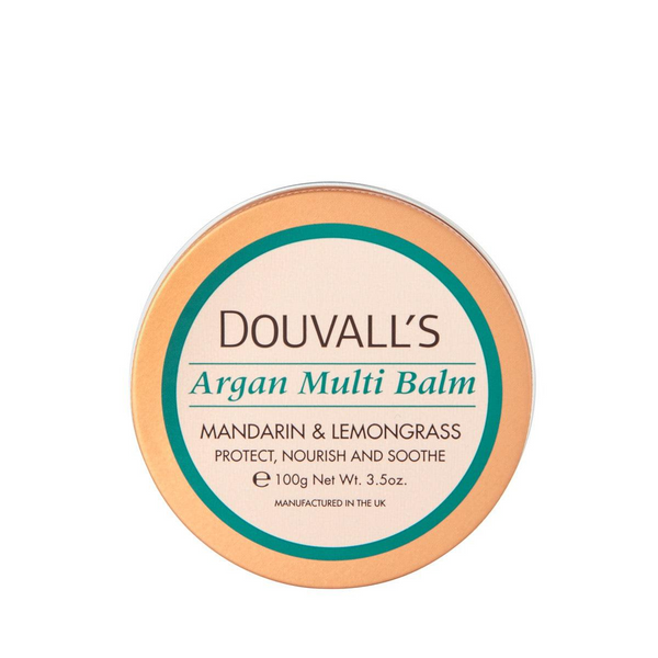 Organic Argan Multi Balm 100g - Lemongrass & Mandarin | Intense Hydration and Versatility