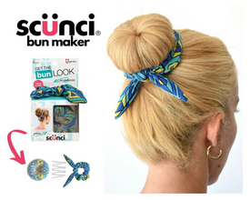 Scunci Bun Maker 6 Piece Kit (Get the Bun Look)