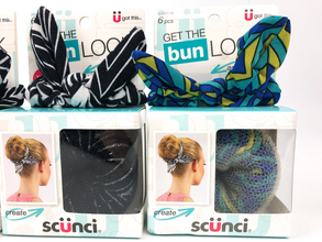 Scunci Bun Maker 6 Piece Kit (Get the Bun Look)