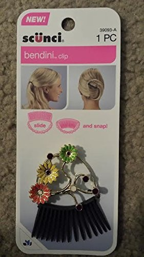 Scunci Bendini Clip Bend Slide And Snap Hair Accessory