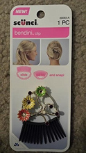 Scunci Bendini Clip Bend Slide And Snap Hair Accessory