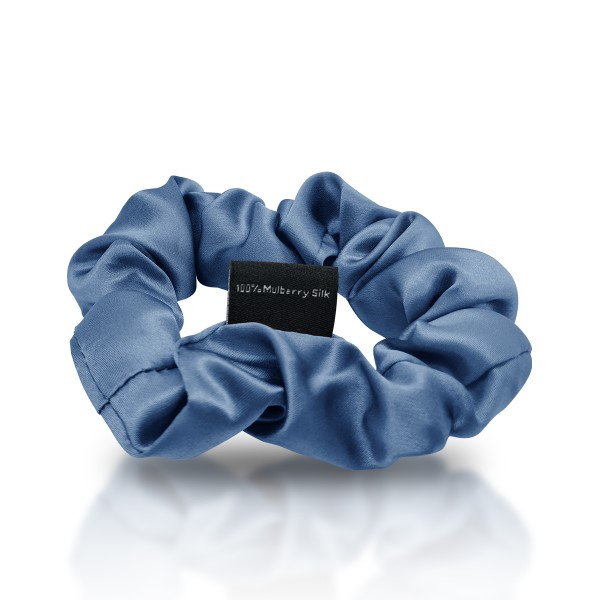 SilkSein Dark Blue Silk Hair Band