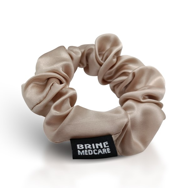 SilkSein Beige Silk Hair Band