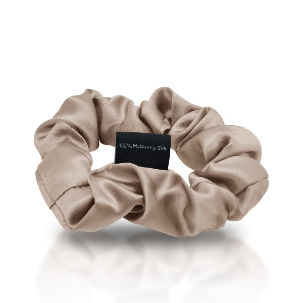 SilkSein Beige Silk Hair Band