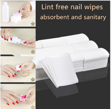 Lint Free Nail Wipes Polish Gel Remover Cotton Soft Absorbable Pads Manicure UK