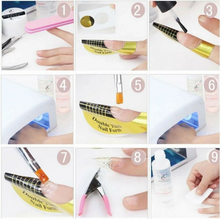 Nail Form Acrylic Art Gel Extension Guide File Manicure Tool Stickers, Bulk UK