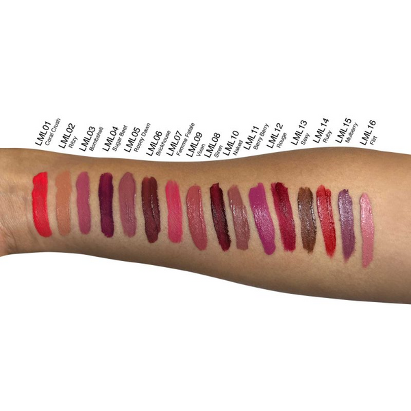 Liquid to Matte Lipstick - Bombshell - LML03 | Paraben free, Gluten free, Vegan, Cruelty free