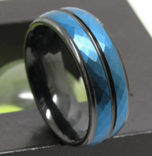 Blue Engagement  Ring for Men