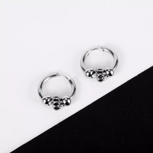 Stainless Steel Men Hoop Earrings