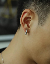 Stainless Steel Hoop Earrings For Men