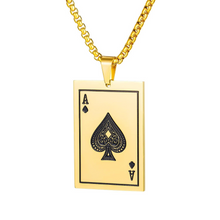 Lucky Ace Necklace for Men