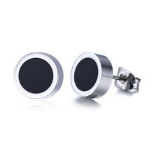 Stainless Steel Men Stud Earrings