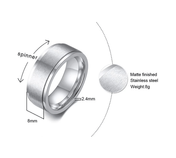 Spinner Ring for Men